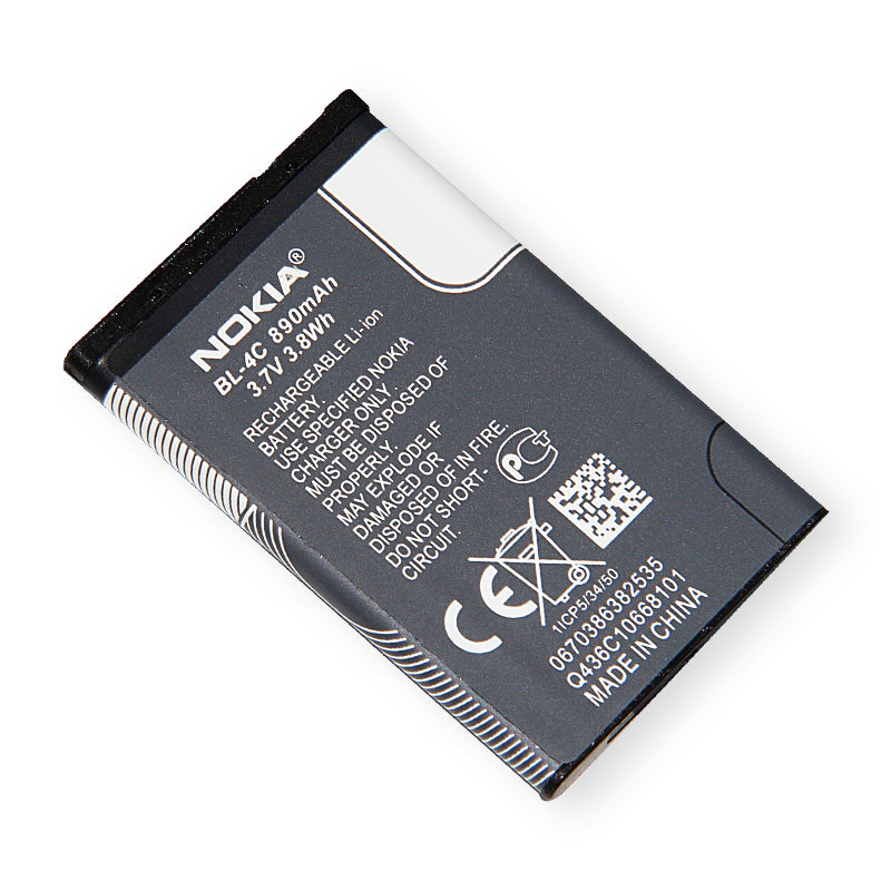 Nokia- Li-ion Batterij – 890 mAh – 3.7V – Model: 4C Batterij Nokia 4C