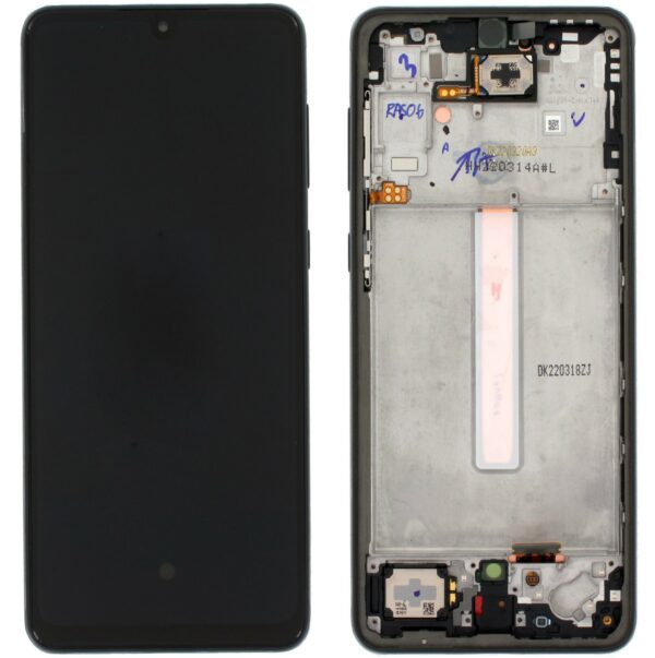 LCD / Scherm voor Samsung Galaxy A33 5G SM-A336B (GH82-28143A) - Origineel - Service Pack - Zwart