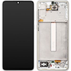 LCD / Scherm voor Samsung Galaxy A33 5G SM-A336B (GH82-28143B) - Origineel - Service Pack - Wit