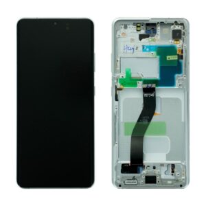 LCD / Scherm voor Samsung Galaxy S21 Ultra SM-G998B (GH82-26035B) – Origineel – Service Pack – Zilver