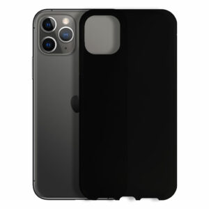 Siliconen hoesje voor Apple iPhone 11 Pro – Zwart