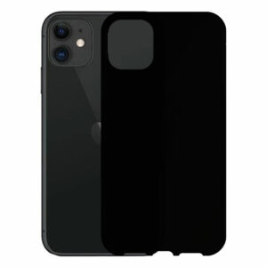 Siliconen hoesje voor Apple iPhone 11 – Zwart