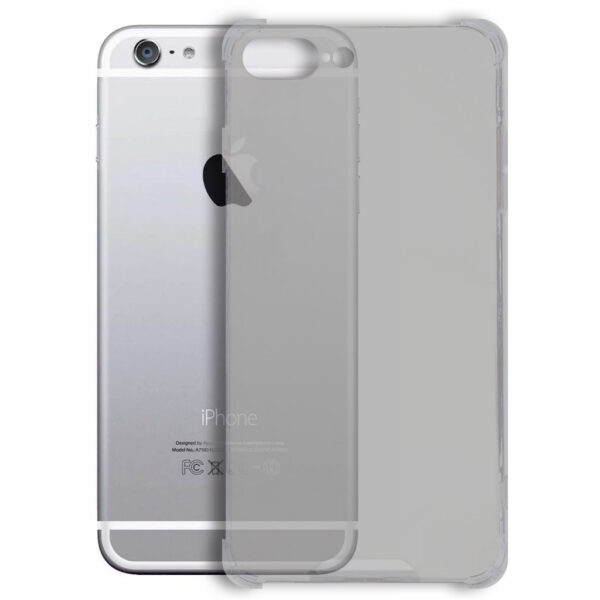 Siliconen hoesje voor Apple iPhone 6 Plus / 6S Plus – Schok bestendig – Transparant