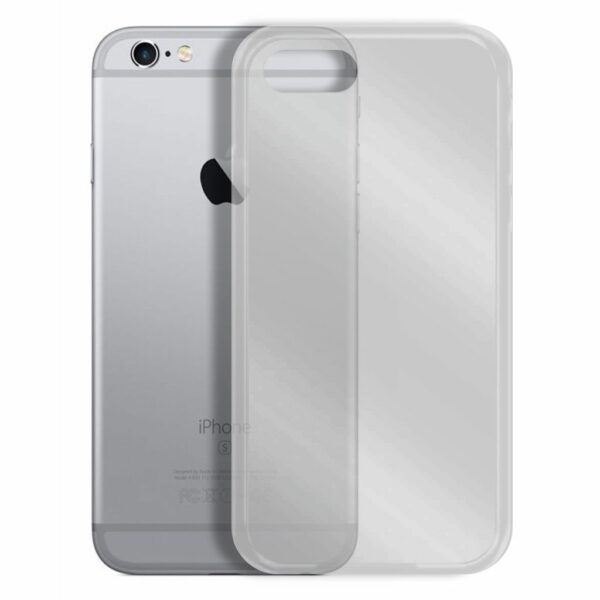 Siliconen hoesje voor Apple iPhone 6 / 6S – Transparant