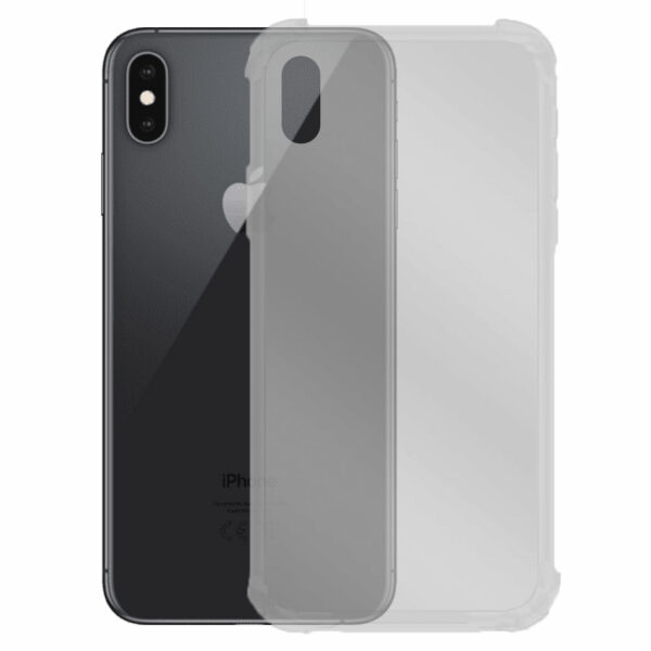 Siliconen hoesje voor Apple iPhone X / XS – Schok bestendig – Transparant