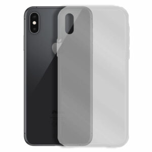 Siliconen hoesje voor Apple iPhone X / XS – Transparant