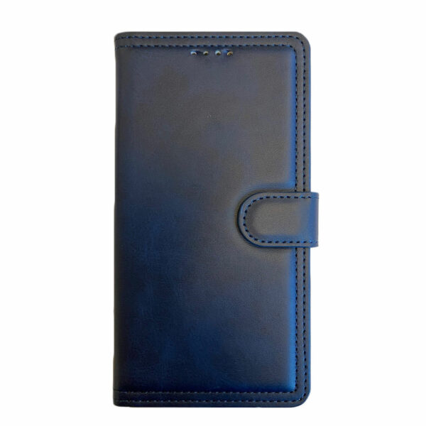 Bookcase cover voor Apple iPhone 16 – Blauw