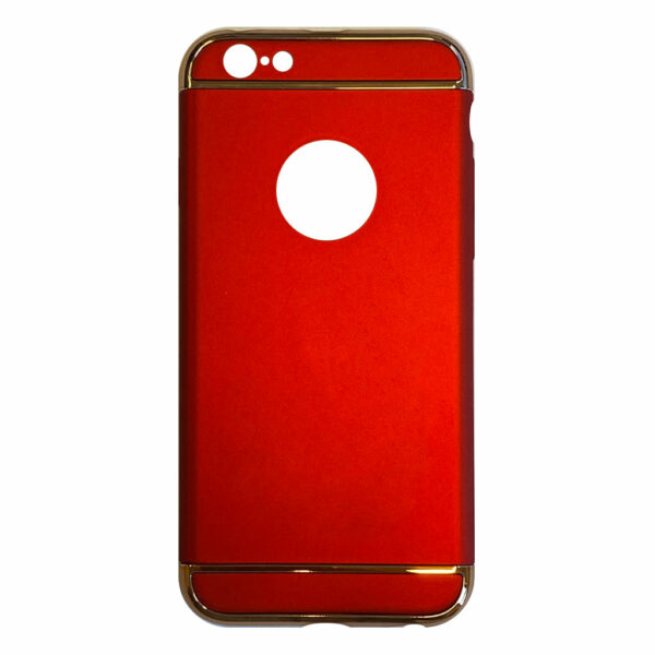 Fit Fashion – Hardcase Hoesje –  Geschikt voor iPhone 6/6S – Rood