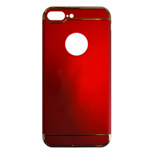 Fit Fashion – Hardcase Hoesje –  Geschikt voor iPhone 7 Plus – Rood