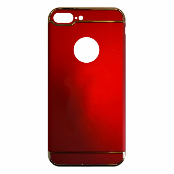 Fit Fashion – Hardcase Hoesje –  Geschikt voor iPhone 7 Plus – Rood