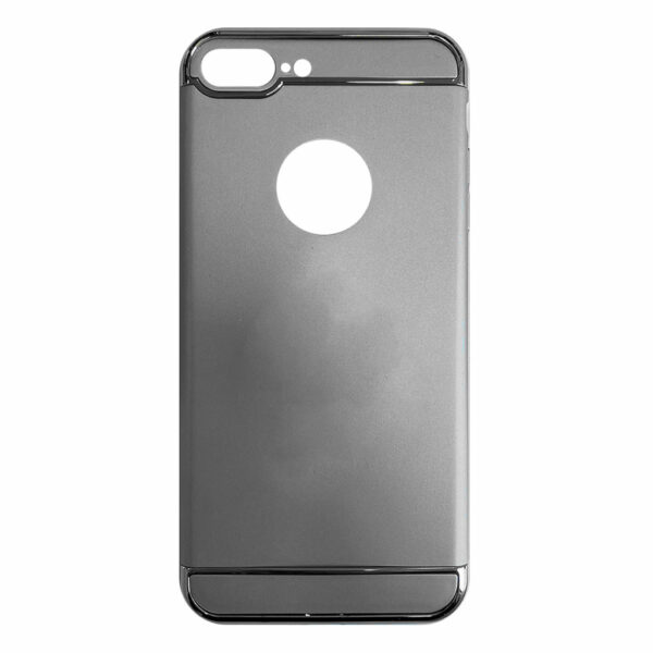 Fit Fashion – Hardcase Hoesje –  Geschikt voor iPhone 7 Plus – Zilver