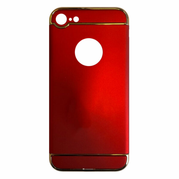 Fit Fashion – Hardcase Hoesje –  Geschikt voor iPhone 7 – Rood