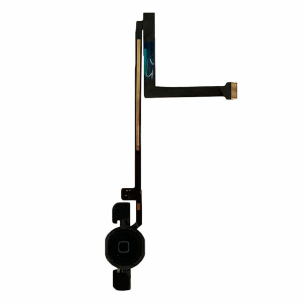 Apple – iPad 5/AIR – Home knop flex – Zwart