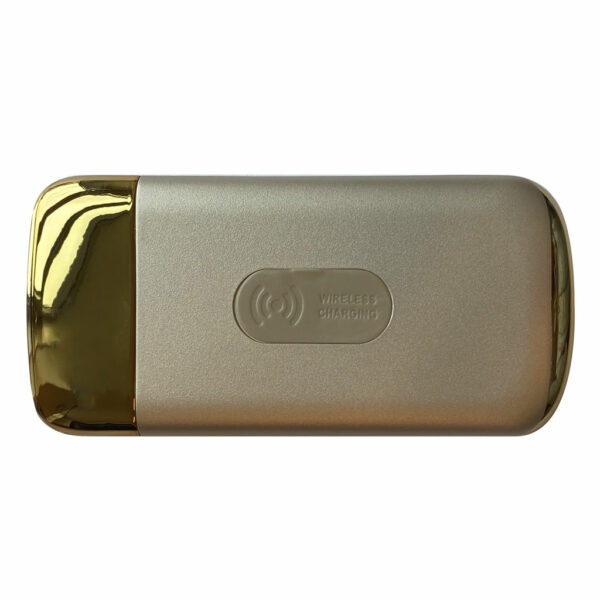 Khocell – Powerbank – 10.000 mAh – Draadloos opladen – Goud