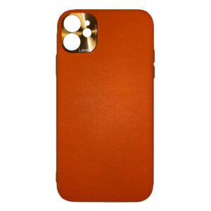 Siliconen/Hardcase hoesje voor Apple iPhone 11 – Oranje