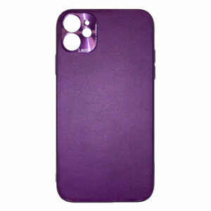 Siliconen/Hardcase hoesje voor Apple iPhone 12 Mini – Paars