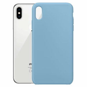 Siliconen hoesje voor Apple iPhone XS Max – Blauw