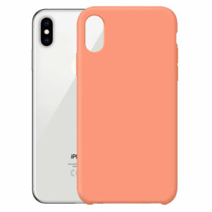 Siliconen hoesje voor Apple iPhone XS Max – Oranje