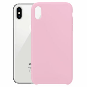 Siliconen hoesje voor Apple iPhone XS Max – Roze