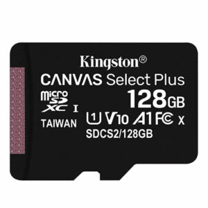 Kingston – SDHC Geheugenkaart – Class 10 – Inclusief adapter – 128 GB