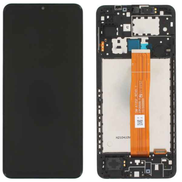 LCD/Scherm met frame voor Samsung Galaxy A12 - SM-A125F