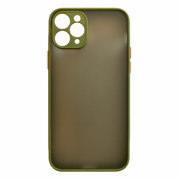 My Choice – Siliconen/Hardcase hoesje voor Apple iPhone 11 Pro – Licht Groen