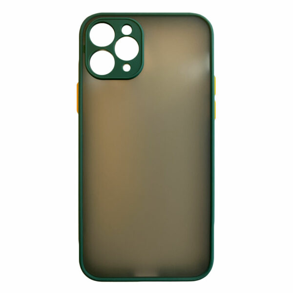 My Choice – Siliconen/Hardcase hoesje voor Apple iPhone 11 Pro – Donker Groen