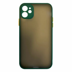 My Choice – Siliconen/Hardcase hoesje voor Apple iPhone 12 – Donker Groen