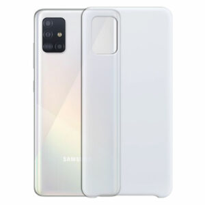 Siliconen hoesje voor Samsung Galaxy A51 – Transparant