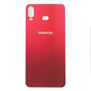 Achterkant voor Samsung Galaxy A6S – Rood