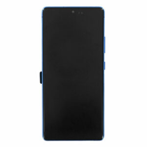 LCD / Scherm met frame voor Samsung Galaxy S10 Lite – Origineel – Service pack – Blauw