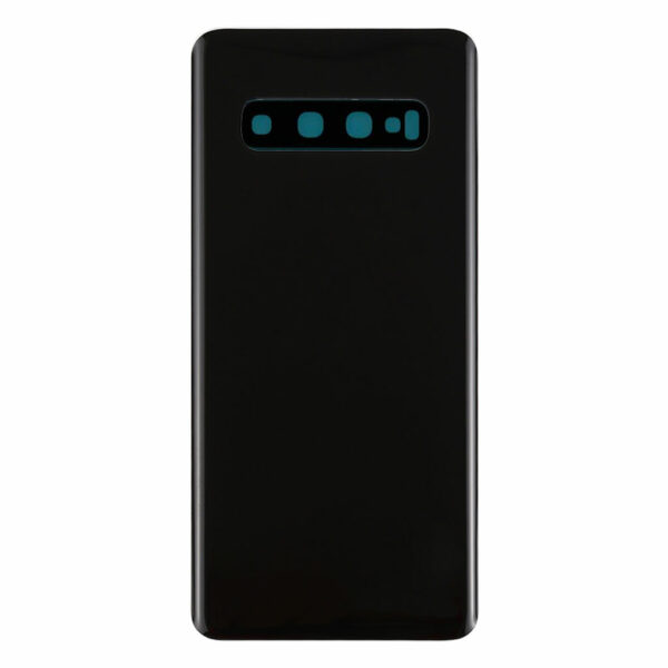 Achterkant met camera lens voor Samsung Galaxy S10 – Zwart