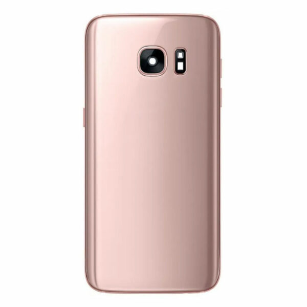 Achterkant met camera lens voor Samsung Galaxy S7 – Roze