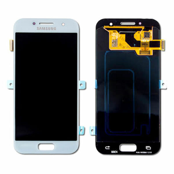 LCD / Scherm voor Samsung Galaxy A3 (2017) – Origineel – Service pack – Blauw