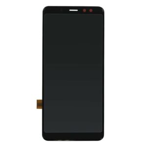 LCD / Scherm voor Samsung Galaxy A8 (2018) – Origineel – Service pack – Zwart