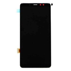 LCD / Scherm voor Samsung Galaxy A8 Plus (2018) – Origineel – Service pack – Zwart