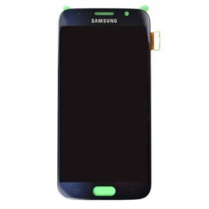 LCD / Scherm voor Samsung Galaxy S6 – Origineel – Service pack – Zwart/Blauw