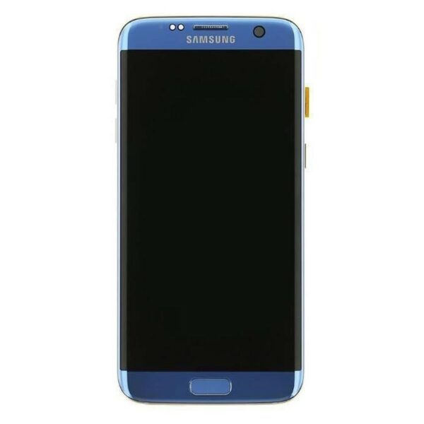 LCD / Scherm voor Samsung Galaxy S6 Edge – Origineel – Service pack – Zwart/Blauw