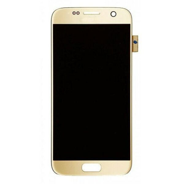 LCD / Scherm voor Samsung Galaxy S7 – Origineel – Service pack – Goud