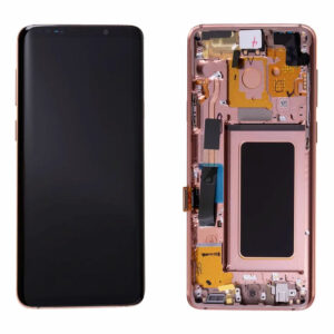 LCD / Scherm met frame voor Samsung Galaxy S9 Plus – Origineel – Service pack – Goud