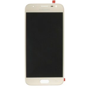 LCD / Scherm voor Samsung Galaxy J3 (2017) – Origineel – Service pack – Goud