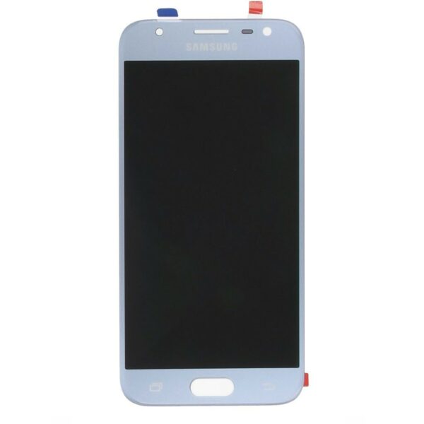 LCD / Scherm voor Samsung Galaxy J3 (2017) – Origineel – Service pack – Zilver