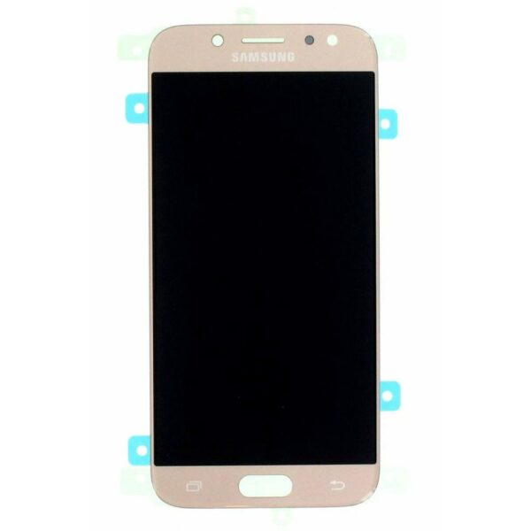 LCD / Scherm voor Samsung Galaxy J7 (2017) - Origineel - Service pack - Goud