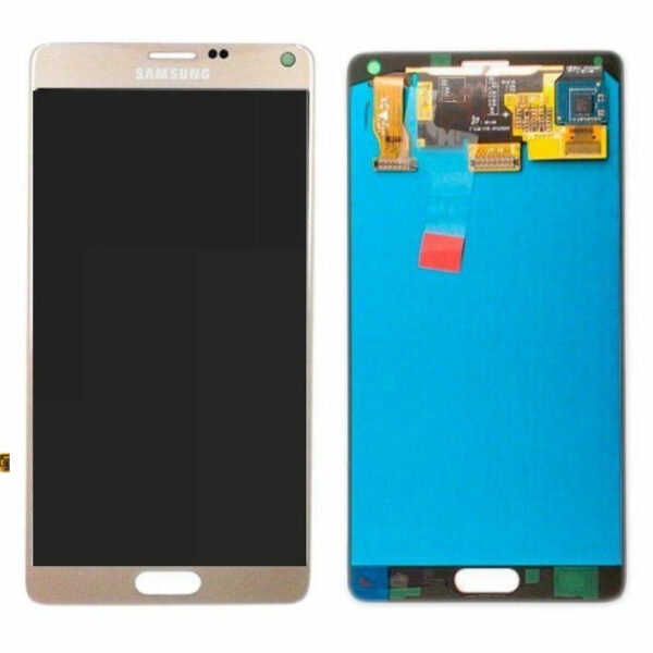 LCD / Scherm voor Samsung Galaxy Note 4 – Origineel – Service pack – Goud