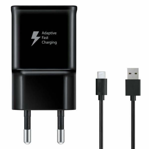 Samsung – Travel Adapter – 2A – USB-C naar USB – OEM – Zwart