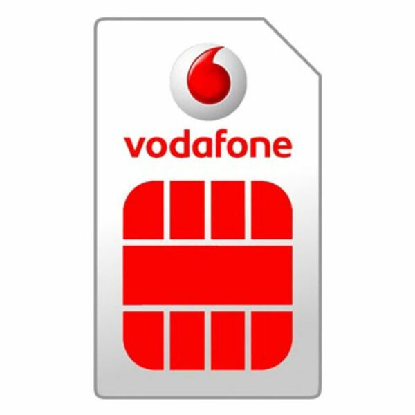 Vodafone – Prepaid – 3 in 1 Simkaart met Gratis € 5 extra tegoed