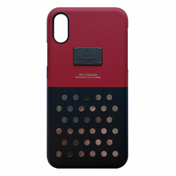 WK Design – Deeka Series – Hardcase hoesje – voor iPhone X / XS – Rood