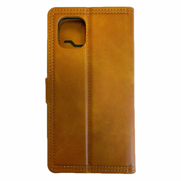 Bookcase cover voor Apple iPhone 11 – Cognac