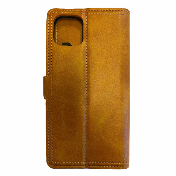 Bookcase cover voor Apple iPhone 11 Pro Max – Cognac