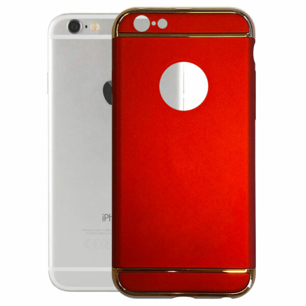 Fit Fashion – Hardcase Hoesje –  Geschikt voor iPhone 6/6S – Rood